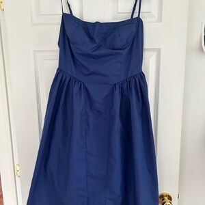 Elegant Blue summer Dress